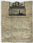 Thomas Jefferson & James Madison Dual Signed 1804 Ships Pass Document (Beckett/BAS)