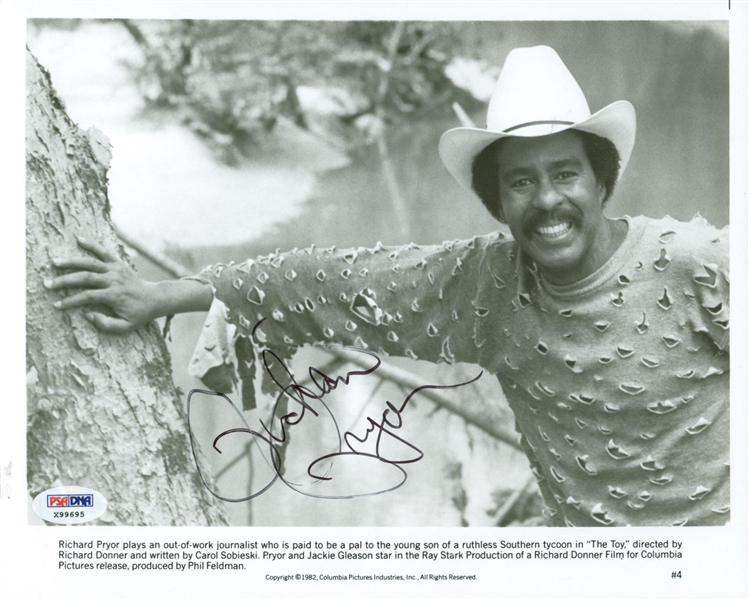Richard Pryor Signed 8" x 10" Promotional "The Toy" Photograph (PSA/DNA)
