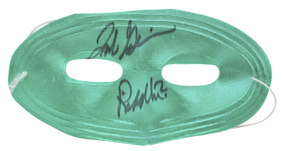Batman: Frank Gorshin Signed The Riddler Mask (BAS/Beckett)