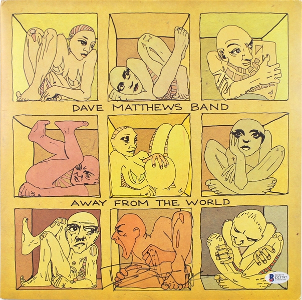 Dave Matthews Signed "Away From the World" Album (BAS/Beckett)