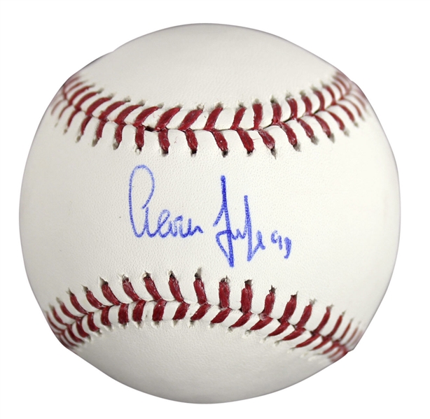 Aaron Judge Signed Near-Mint OML Baseball (MLB)