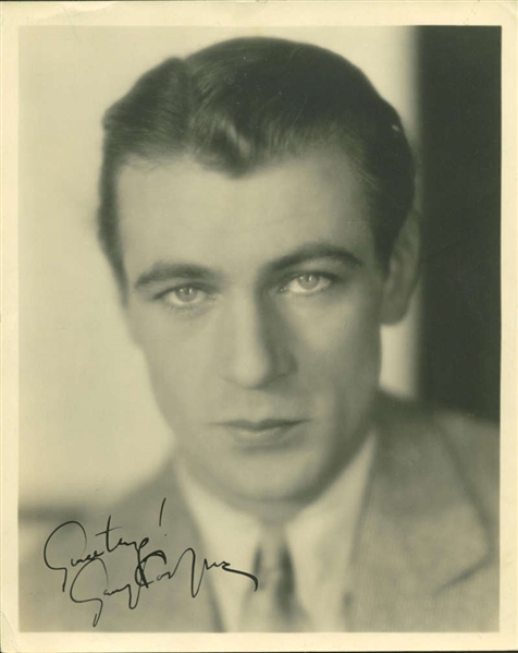 Gary Cooper Signed 8" x 10" Vintage Photograph (PSA/DNA)