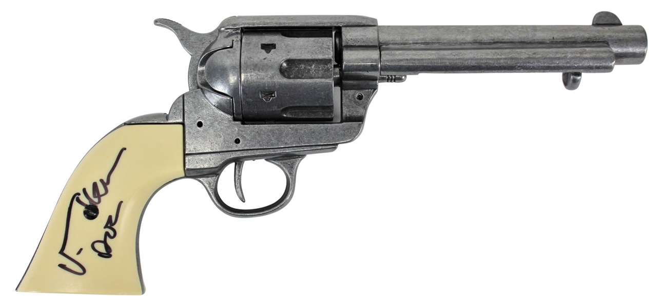 Tombstone: Val Kilmer Signed "Doc" Replica Revolver (BAS/Beckett)