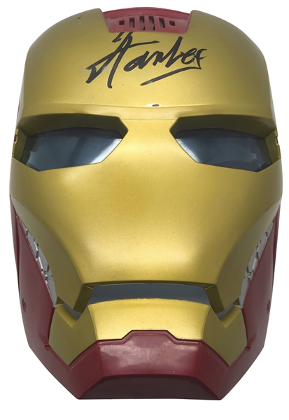 Stan Lee Signed Iron Man Mask (JSA)