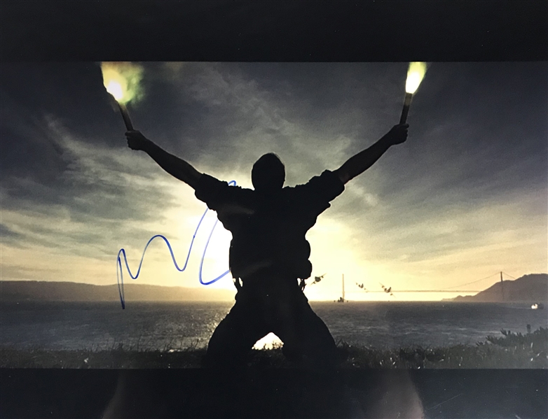 Nicolas Cage Signed 16" x 20" Color "The Rock" Photograph (Beckett/BAS Guaranteed)