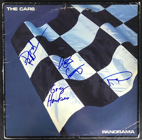 The Cars Group Signed (4) "Panorama" Vinyl Album (Beckett/BAS Guaranteed)