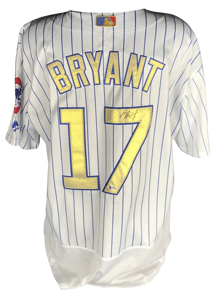 Kris Bryant Signed Chicago Cubs Jersey (Beckett/BAS)