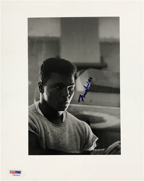 Muhammad Ali Signed 8" x 10" Cardstock Portrait Photo (PSA/DNA)