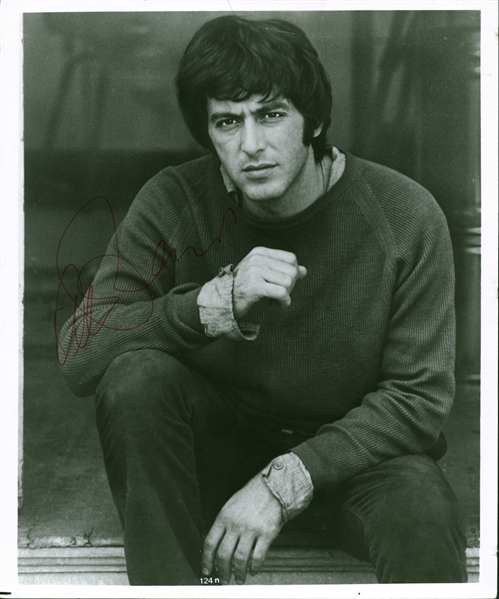 Al Pacino Vintage Signed 8" x 10" Black & White Photograph (Beckett/BAS Guaranteed)