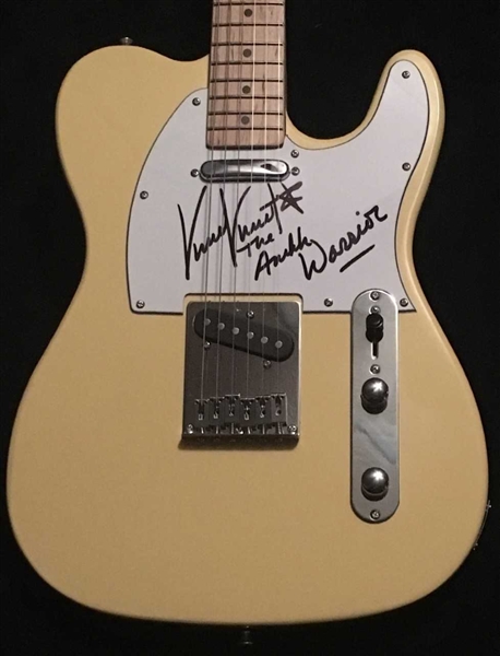 KISS: Vinnie Vincent Signed Telecaster-Style Guitar (BAS/Beckett Guaranteed)
