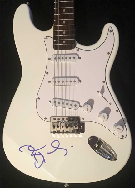 The Killers: Brandon Flowers Signed Stratocaster Style Guitar (Beckett/BAS Guaranteed)