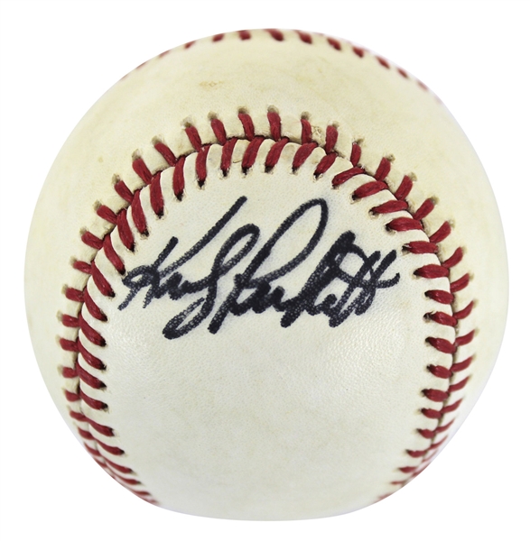 Rare Kirby Puckett Rookie-Era Signed OAL (MacPhail) Baseball (JSA)