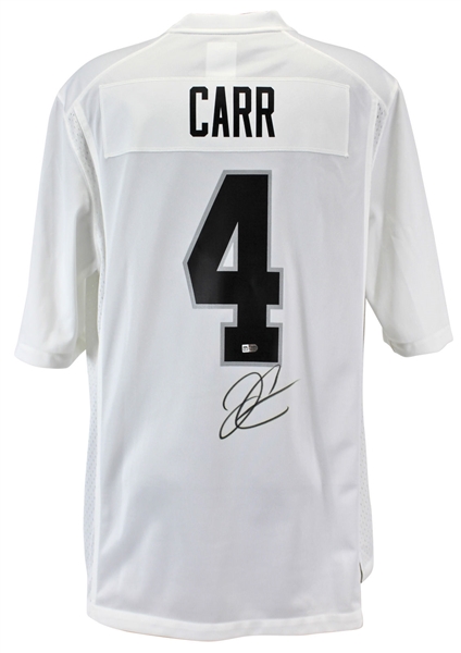 Derek Carr Signed Nike Official Raiders Jersey (Fanatics)