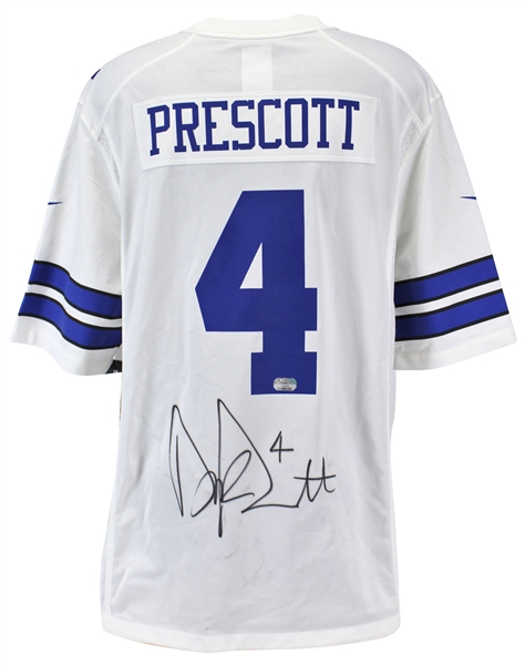 Dak Prescott Signed Nike Dallas Cowboys Jersey (Fanatics)