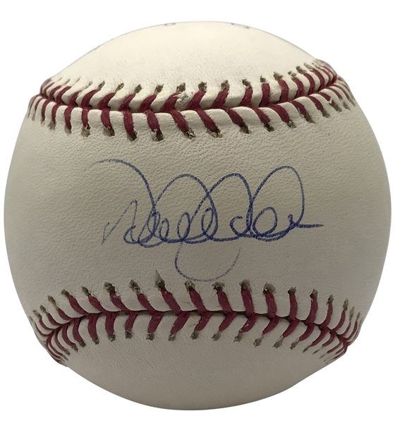 Derek Jeter & Alex Rodriguez Dual Signed OML Baseball (MLB & Steiner)