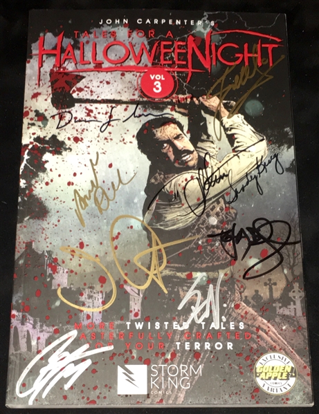 Tales for a Halloween Night Vol. 3 Variant Cover w/ John Carpenter + 8 Other Signatures! (BAS/Beckett Guaranteed)