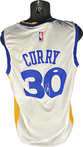 Stephen Curry Signed Golden State Warriors Jersey (JSA)