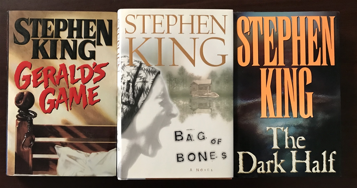 Lot of Three (3) Stephen King Signed Books (Beckett/BAS Guaranteed)