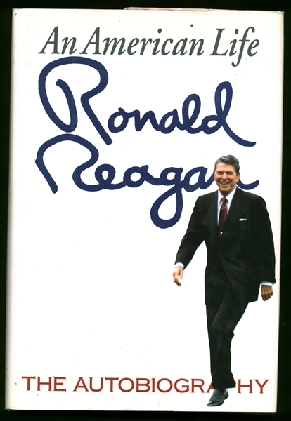 Ronald Reagan Signed Hard Cover "An American Life" (Beckett/BAS Guaranteed)