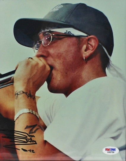 Eminem: Slim Shady Vintage Signed & Inscribed "D-12" Color 8" x 10" Photograph (PSA/DNA)