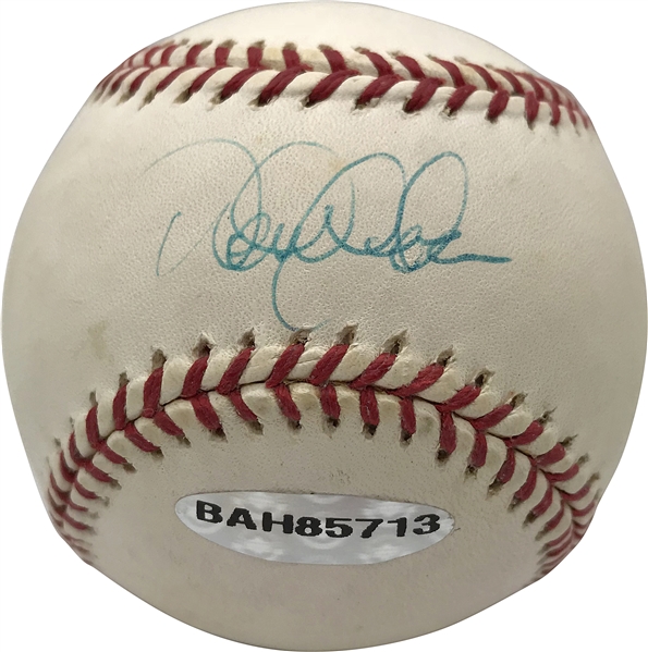 Derek Jeter Rare Signed OML Upper Deck Baseball! (UDA, Steiner & MLB)