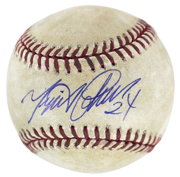 Miguel Cabrera Signed 2014 Game Used Baseball - 9/7/2014 - Cabrera HR Game (MLB Holo, PSA/DNA)