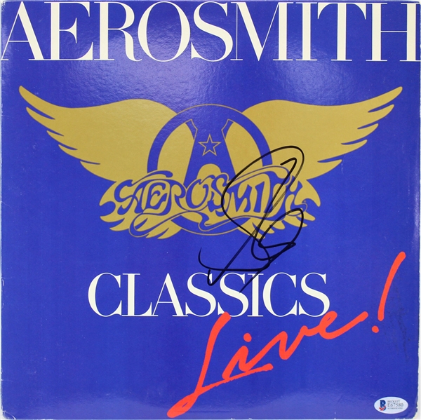 Aerosmith: Steven Tyler Signed "Classics Live!" Album (BAS/Beckett)