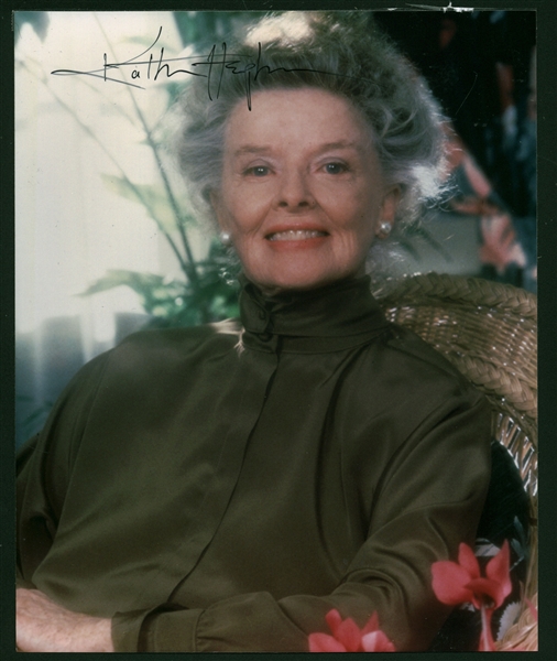 Katharine Hepburn Signed 8" x 10" Color Photograph (Beckett/BAS Guaranteed)