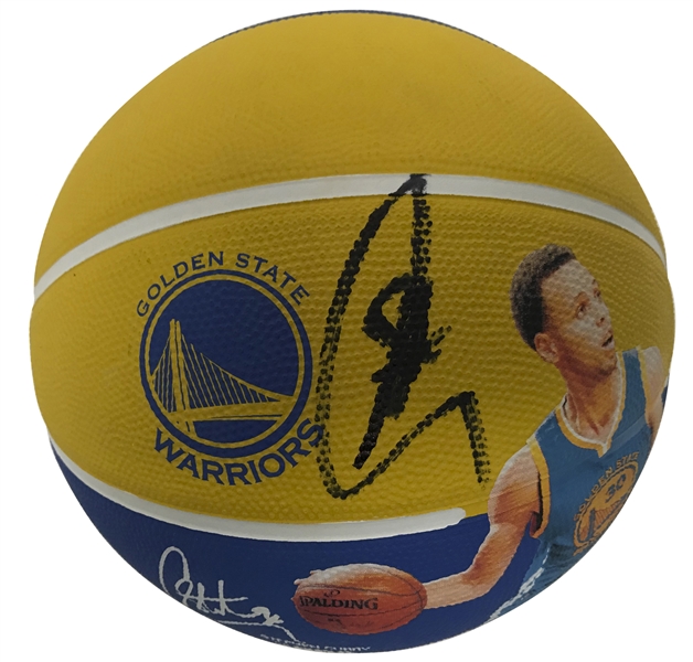 Stephen Curry Signed Composite Basketball (Beckett/BAS Guaranteed)
