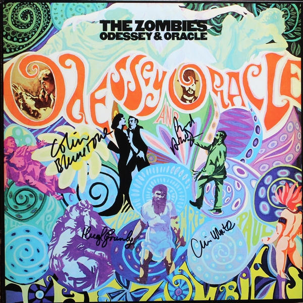 The Zombies Group Signed "Odessey & Oracle" Re-Issue Album (Beckett/BAS Guaranteed)