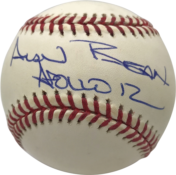 Alan Bean Signed & Inscribed "Apollo 12" OML Baseball (Beckett/BAS Guaranteed)