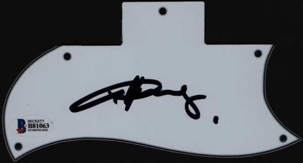 AC/DC: Angus Young Signed Epiphone Style Pickguard (Beckett/BAS)