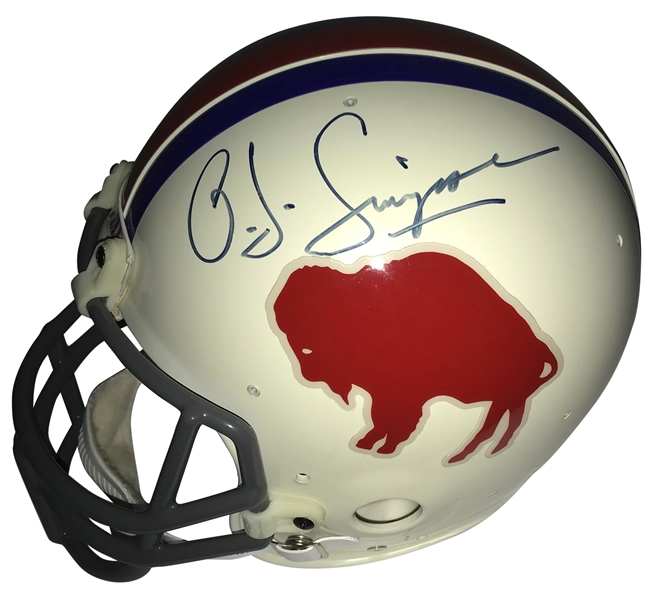 O.J Simpson Signed Buffalo Bills PROLINE Helmet (Beckett/BAS Guaranteed)