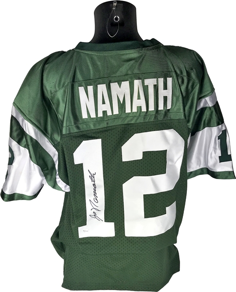 Joe Namath Signed NY Jets Jersey (Beckett/BAS)