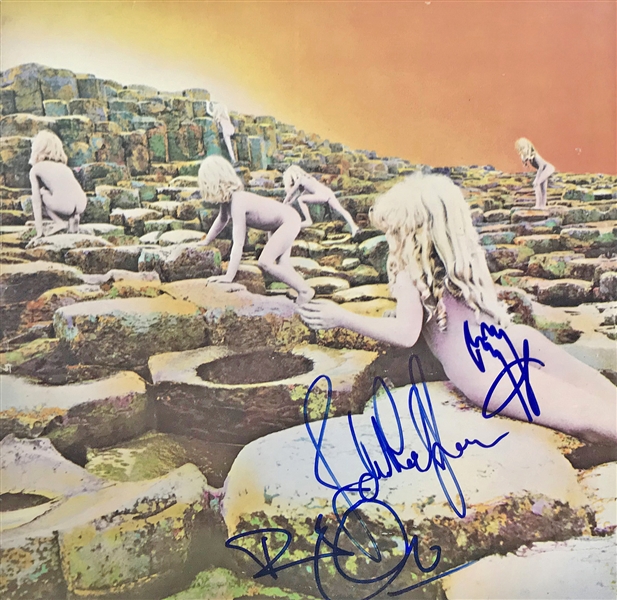 Led Zeppelin Near-Mint Signed "Houses of the Holy" Album w/ Plant, Page & Jones! (Beckett/BAS)