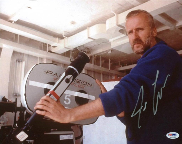 James Cameron Signed 8" x 10" Color Photograph (PSA/DNA)