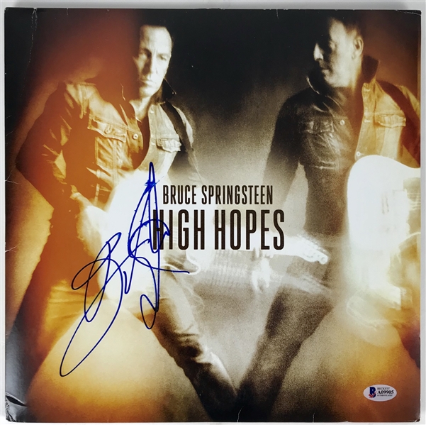 Bruce Springsteen Signed "High Hopes" Record Album (Beckett/BAS)