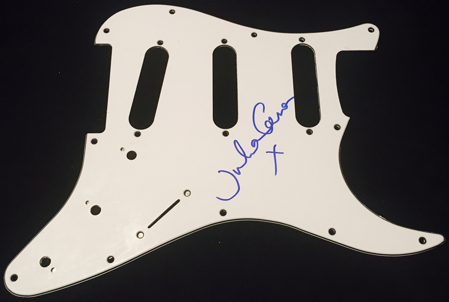The Beatles: Julian Lennon Signed Stratocaster-Style Pickguard (Beckett/BAS Guaranteed)