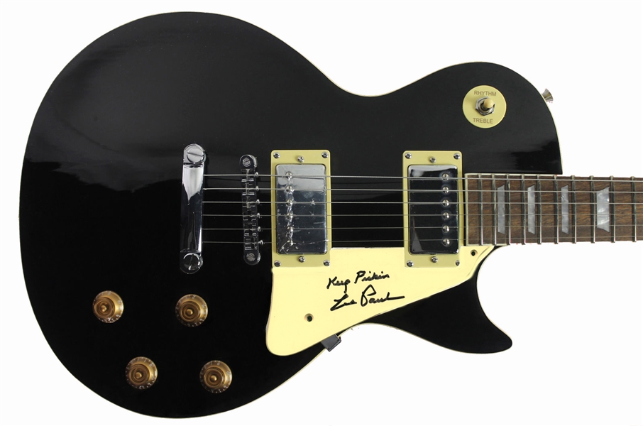 Les Paul Signed Les Paul Style Electric Guitar (BAS/Beckett Guaranteed)