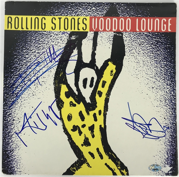 The Rolling Stones Signed "Voodoo Lounge" Album w/ Jagger, Richards & Watts! (PSA/DNA)