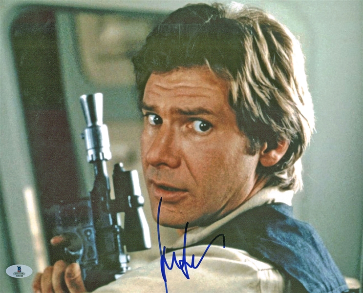 Harrison Ford Signed 11" x 14" Star Wars Photograph (Beckett/BAS)