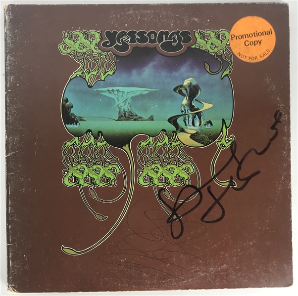 YES Group Signed "Yessongs" Album w/ 5 Signatures! (REAL/Epperson)