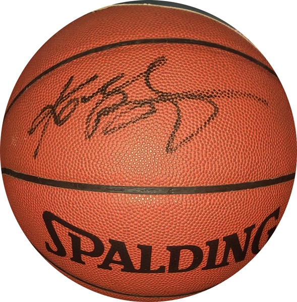 Kobe Bryant Signed Spalding Leather NBA Game Model Basketball (PSA/DNA)