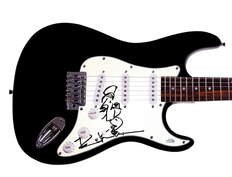 Dave Matthews Signed Stratocaster-Style Guitar w/ Rare Self Sketch (ACOA)