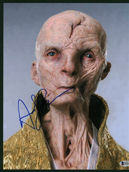 Star Wars: Andy Serkis Signed 11" x 14" Photograph (Beckett/BAS)
