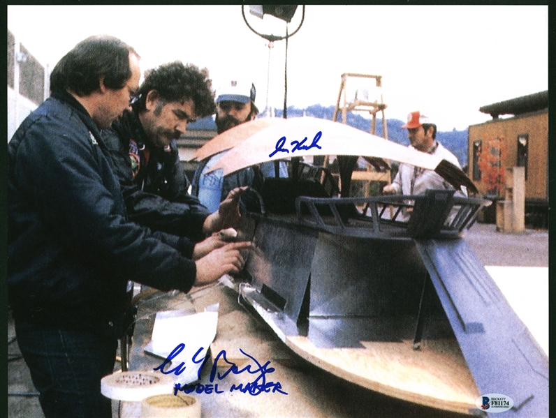 Star Wars: Charlie Bailey & Ira Keeler Signed 11" x 14" Photograph (Beckett/BAS)