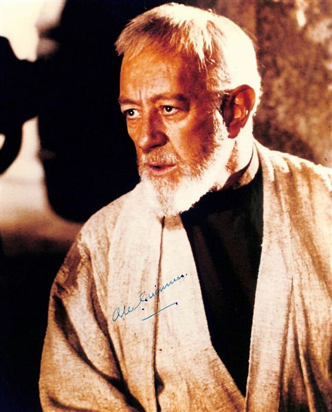 Alec Guinness Signed 8" x 10" Color Photograph as Obi Wan Kenobi (PSA/DNA)
