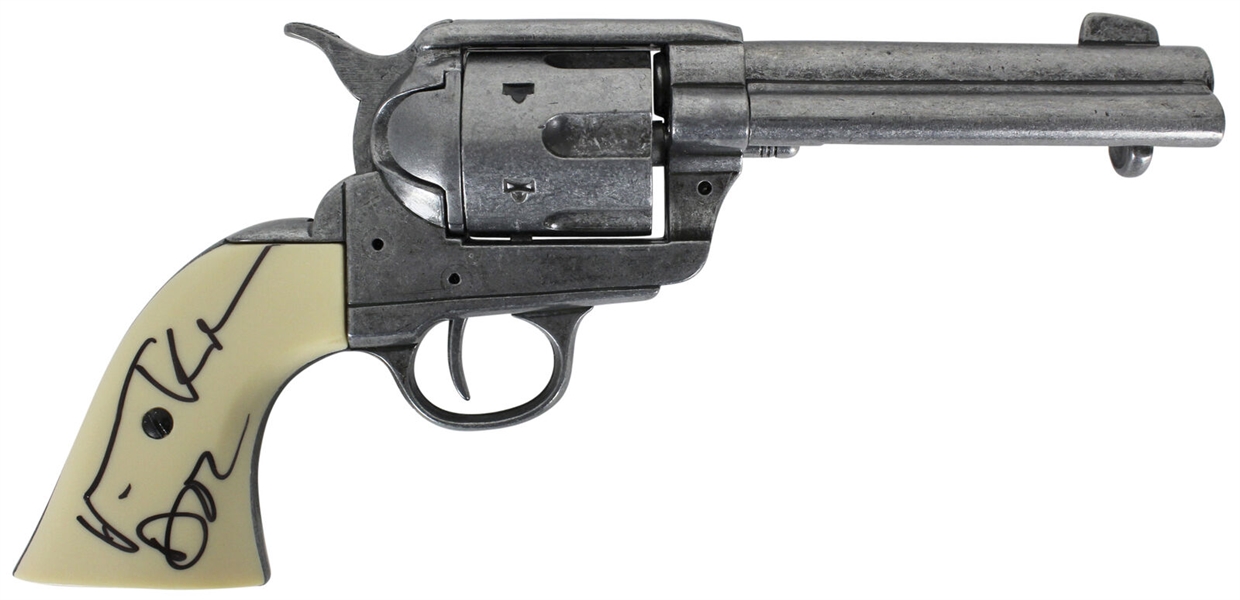 Tombstone: Val Kilmer Signed "Doc" Replica Revolver (BAS/Beckett)