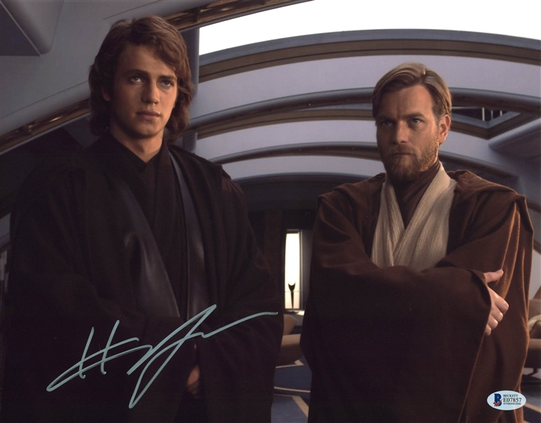 Anakin Skywalker: Hayden Christensen Signed 11" x 14" Photograph (Beckett/BAS)