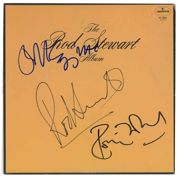Faces Group Signed "The Rod Stewart Album" Record Album (Beckett/BAS)